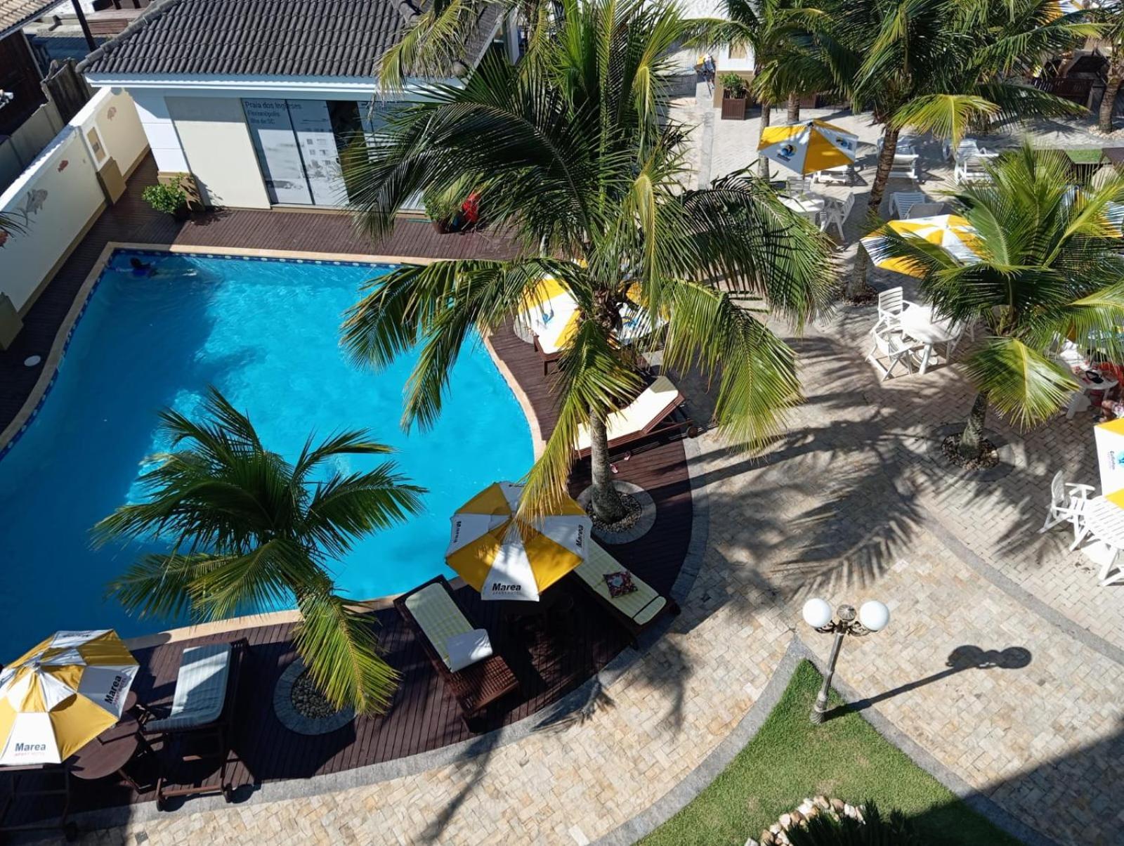 Golfinhos Apart-Hotel - Apto Terreo Frente Ao Mar!!! Florianopolis Luaran gambar